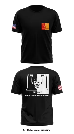 772nd engineer company Core Men's SS Performance Tee - uApFkX