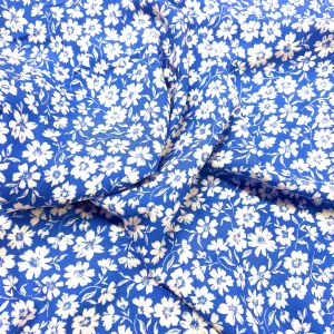Daisy Viscose - Cyan