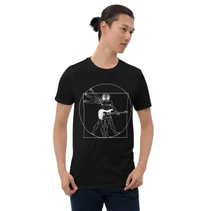 DaVinci Man & Guitar S-Type T-Shirt