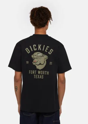 Dickies Mens Panther T-Shirt Black
