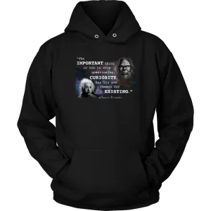 Einstein Questioning Hoodie