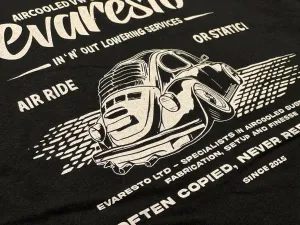 EvaResto Official In' N' Out T-Shirt - Black