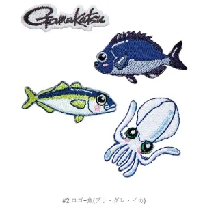 GAMAKATSU Embroidery Stickers