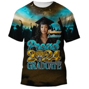 Graduation All-Over Premium 3D Print T-Shirt
