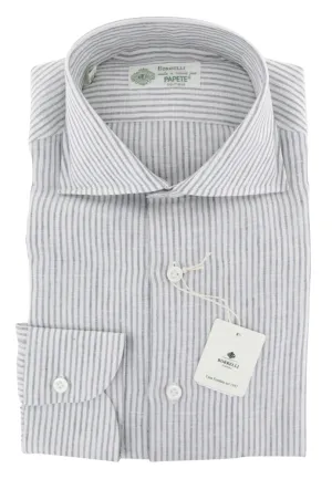 Luigi Borrelli Light Gray Shirt - Slim