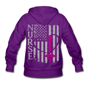 Nurse Flag Women's Hoodie (CK1806)