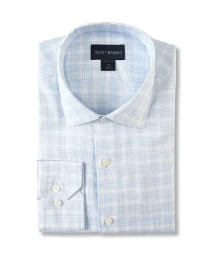 Organic Fine Twill Sport Shirt in Sky