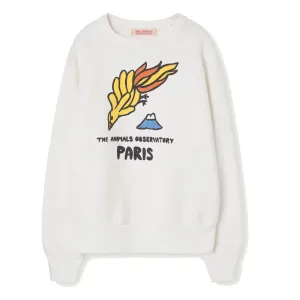 Shark Kids Sweatshirt White